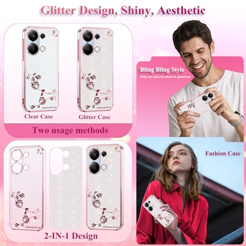 Coque Xiaomi Redmi Note 13 4G esthétique mignon cadeau filles - 5
