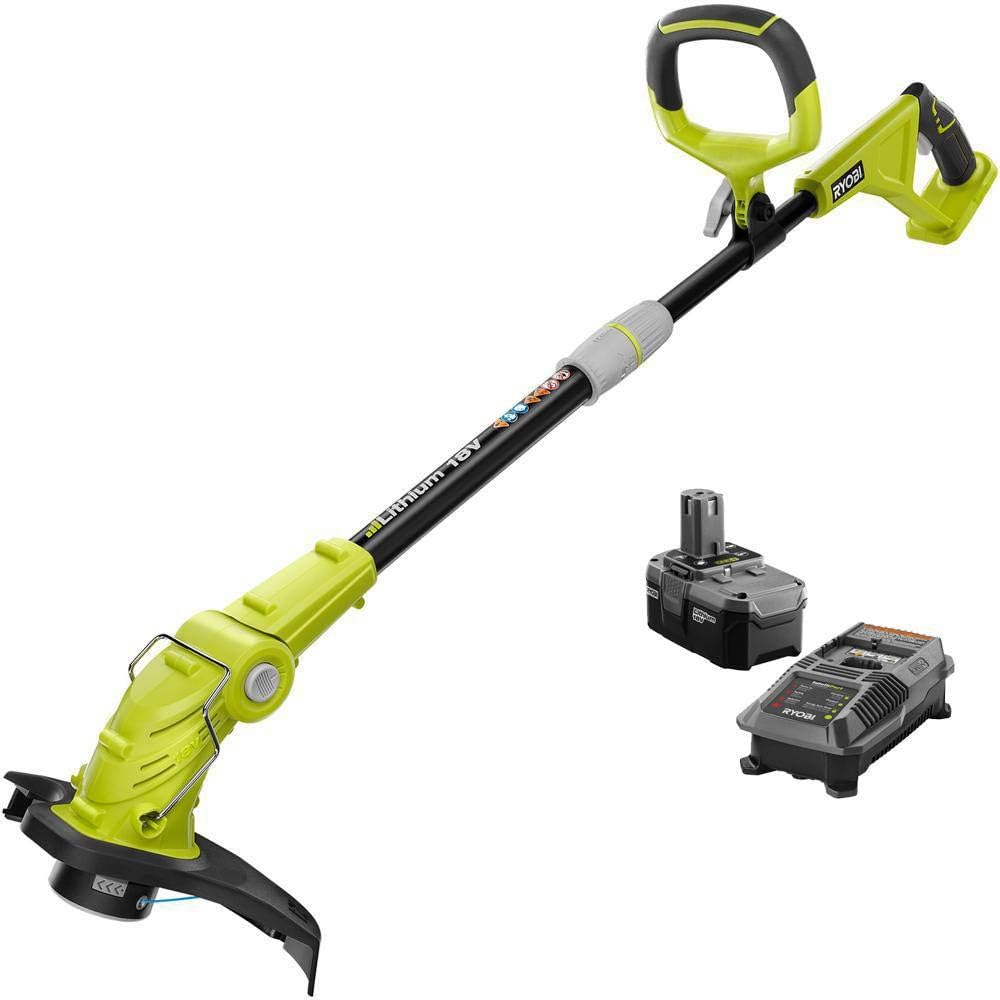 Ryobi 18-Volt Lithium-Ion Cordless String Trimmer/Edger | Works With All Ryobi ONE+ Tools And Batteries