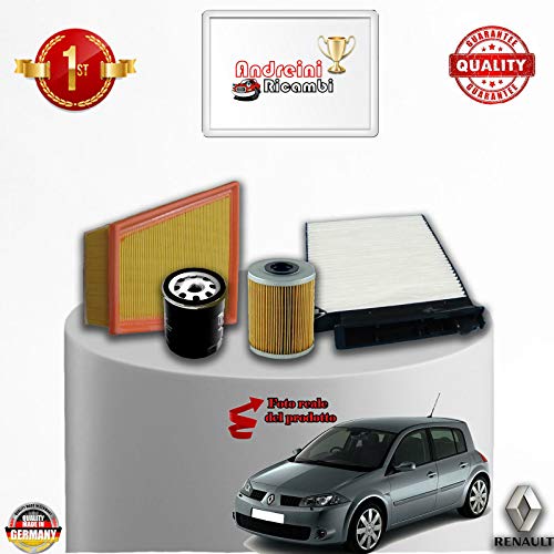 KIT TAGLIANDO 4 FILTRI NE II 1.9 dCi 88KW 120CV