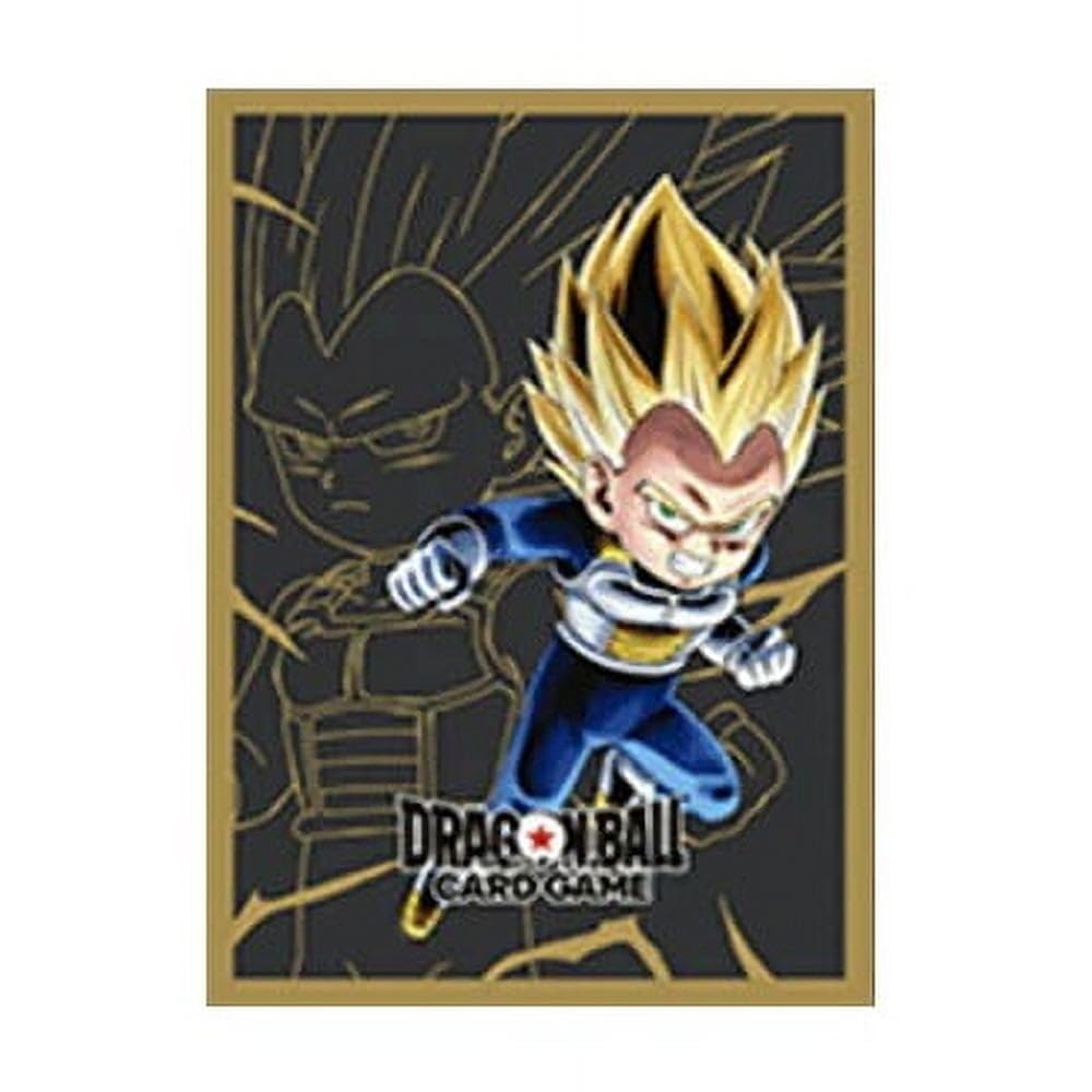 vegeta card sleeves Dragon Ball Super Fusion World TCG: Official Sleeves 03 Vegeta (Mini)