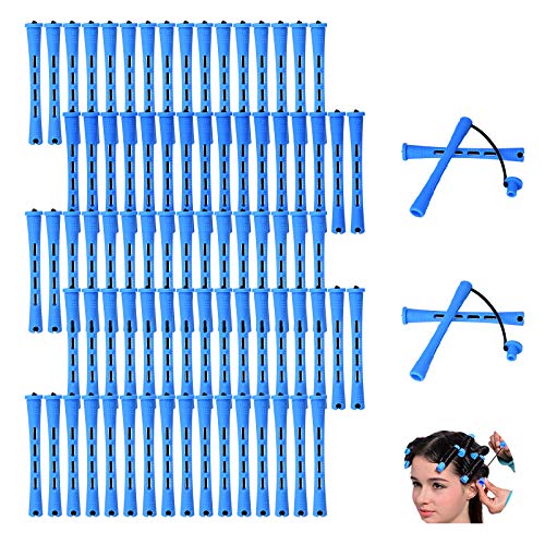 Perm Rods Cold Wave Rods Hair Roller Curler Perm Rods for Natural Hair Cold Wave Rods Hair Curler Styling Tools for Curly Wavy Hair