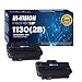 HI-VISION ® 2 Pack Compatible Dell 330-9523 (7H53W) High Yield Black Toner Cartridge Replacement for Dell 1130, 1130n , 1133 , 1135, 1135n