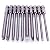Rocaris 10pcs 1/4 Inch Hex Shank Long Magnetic Screwdriver Bits Set 4 in Power Tools (Slotted+Cross Head)