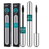 2PCS Vibely Mascara,2 in 1 Thrive Mascara For Natural Lengthening And Thickening Effect,Long Lasting