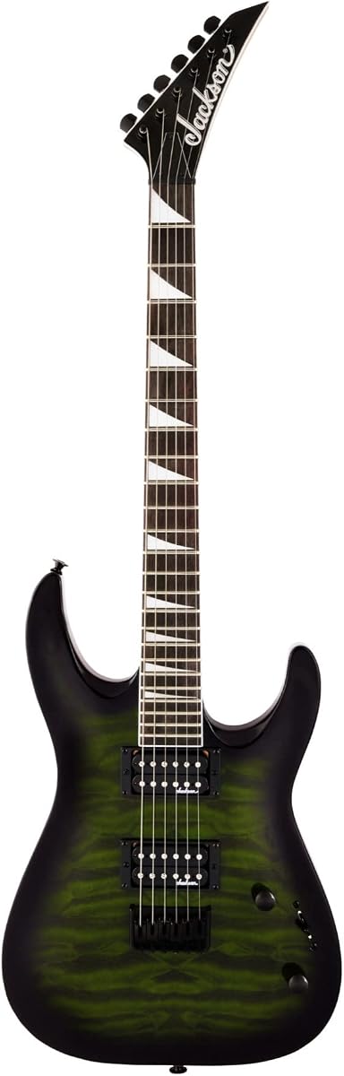JACKSON DINKY ARCTP JS32QDKAHT | Transparent Green Burst