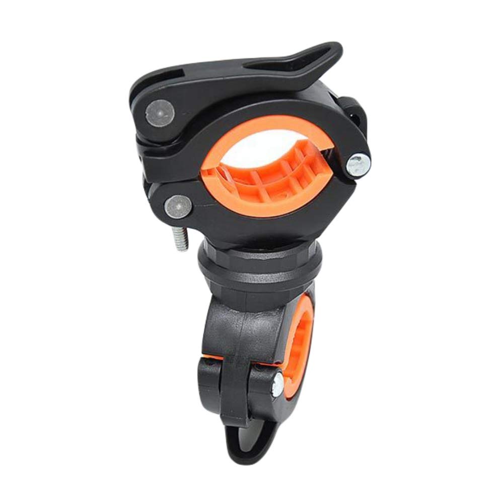 Leezo Cycling Bike Bicycle 360 Degree Rotating Light Holder Led