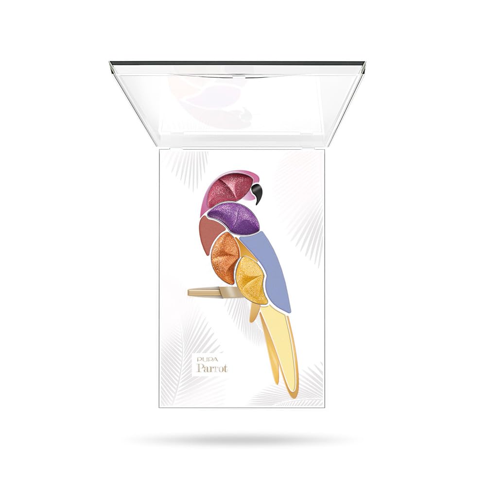 Pupa Parrot Make-​up Kit Per Trucco Occhi Trousse 001 Samba Pappagallo