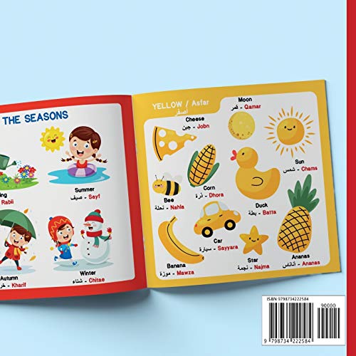 My first picture book English Arabic, 250 words of everyday life: learning Arabic for children, words translated from English to Arabic 2 5166F+UFoRL