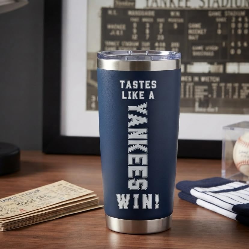 Tastes Like a New York Yankees Win Tumbler - Steel, 20oz