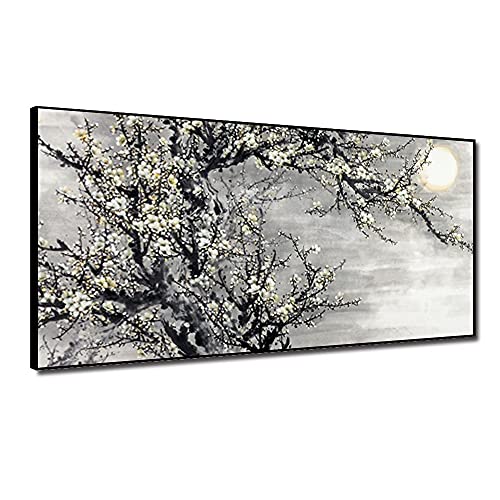 Kit diamant peinture grand format cadeau anniversaire broderie strass cristal arbre