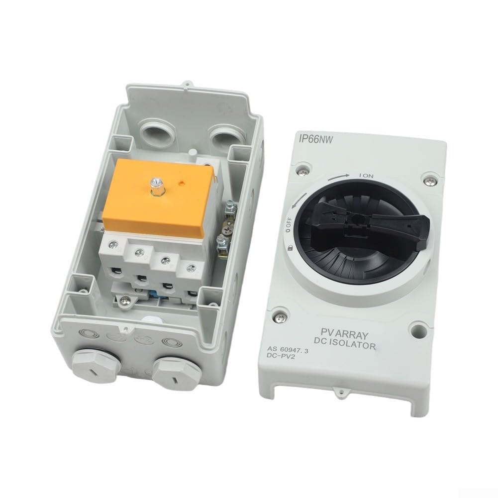 Interruptor Aislador DC 32A para Panel Solar IP66