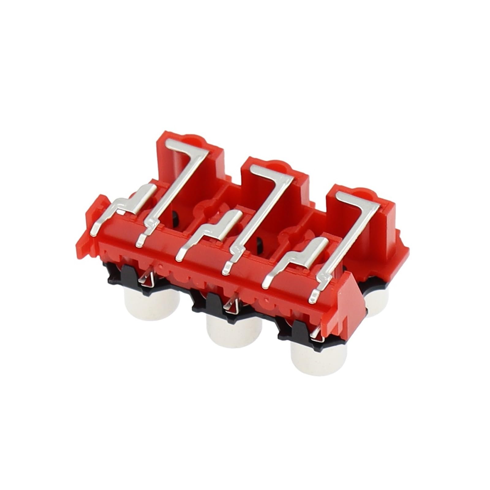 100 sztuk 2P 4P 6P 8P Female Audio Video Plug AV Złącze Złącze AV2-8.4-13 Sieciowe Części PCB IDGTTLDF(4p)
