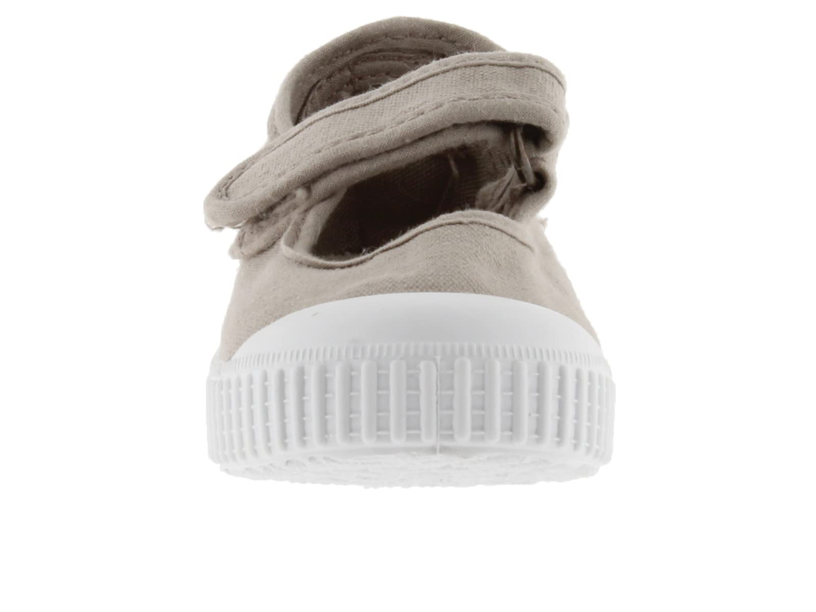 Victoria Ballerines Unisexe 1915 Toile Teintée Drec & Bande Auto-Agrippante & Bout Renforcé 136605 pour Enfants