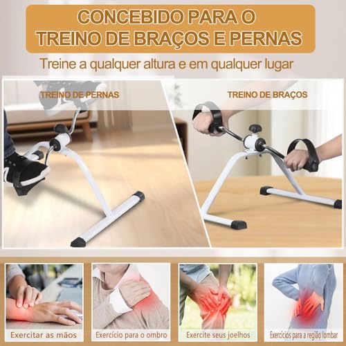 Mini Bicicleta Ergometrica, Cicloergometro, Mini Bike Ergometrica, Bicicleta Ergometrica Portatil, E