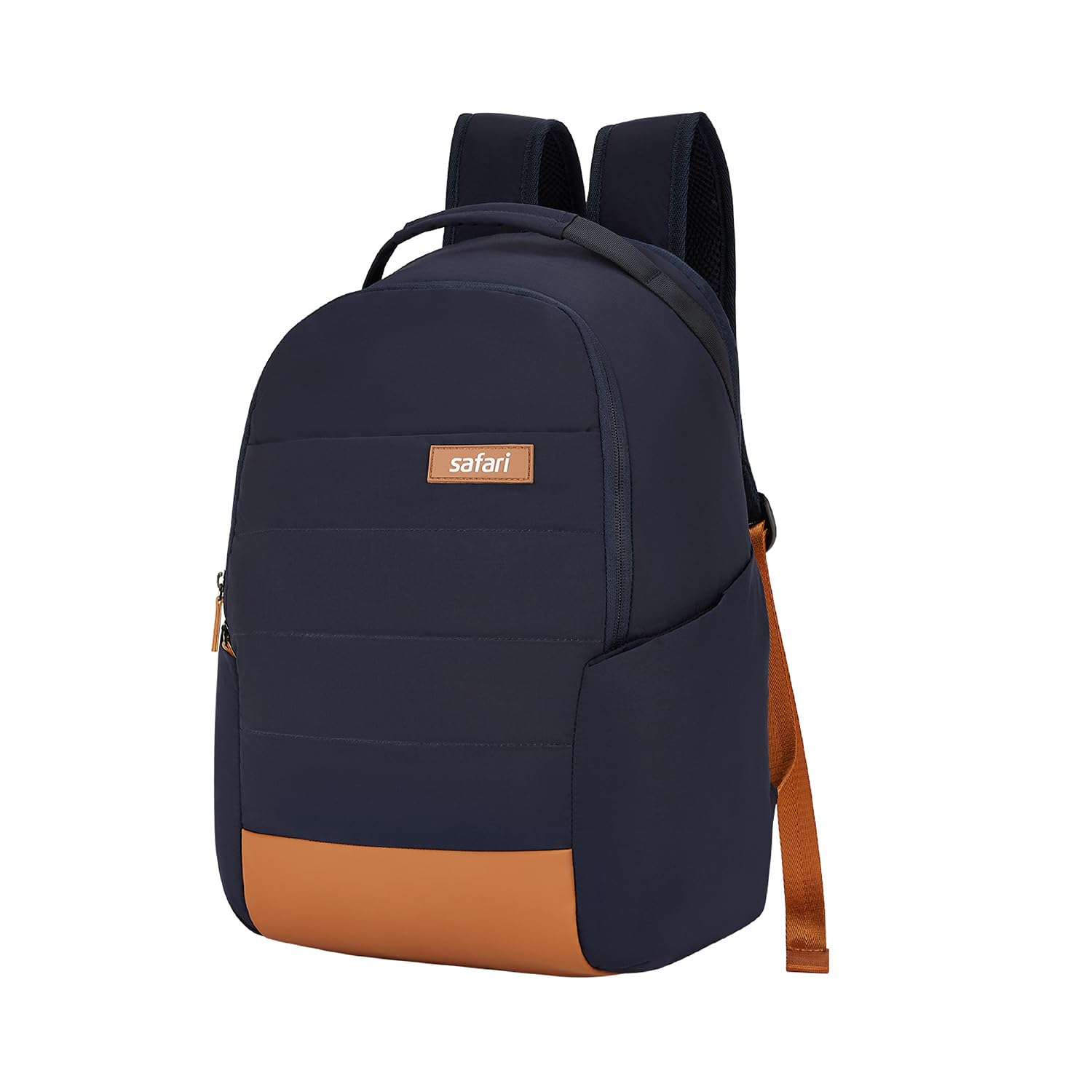 Safari Dormio 24L Laptop Backpack Bag for Men & Women, Casual 2 Compartment School Bag for Boys & Girls, Comes with Smart Trolley Sleeve, Organizer & Bottle Holder, Office Bag, Color Blue-image-12