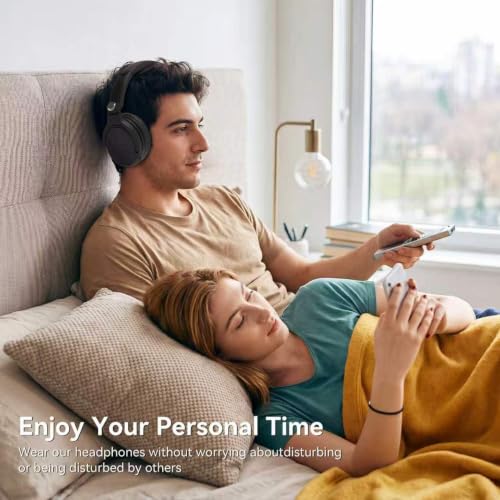 Image of Wireless Headphones for TV Watching, TV Headphones Wireless for Seniors with Transmitter Charging Base, 65H No Audio Delay Bluetooth Headphones for TV, HiFi Stereo Sound, Gifts for Parents /Elderly