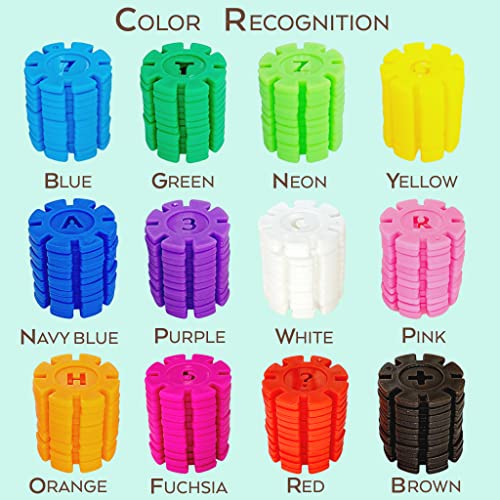 Toyli Smart Coins 500 Pieces Interlocking Discs Set, Stem Connectors Kids Toy Building Blocks, Stem, Learning, Color Recognition, Circle Shapes For Girls Boys, Kids, Construction Gift #TOP3