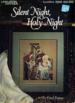 Pamphlet Silent Night, Holy Night (Leisure Arts Leaflet 888, counted cross stitch graph) Book