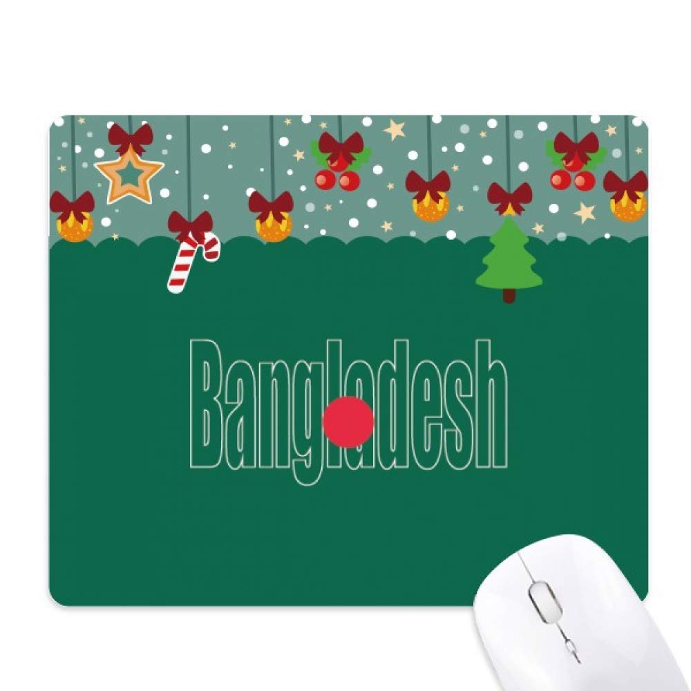Alfombrilla de ratón gamer de Bangladesh para escritorio y regalo de Navidad 5