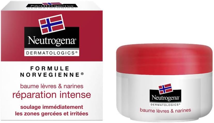 Neutrogena Nose and Lips Balm Intense Repair, 15 ml
