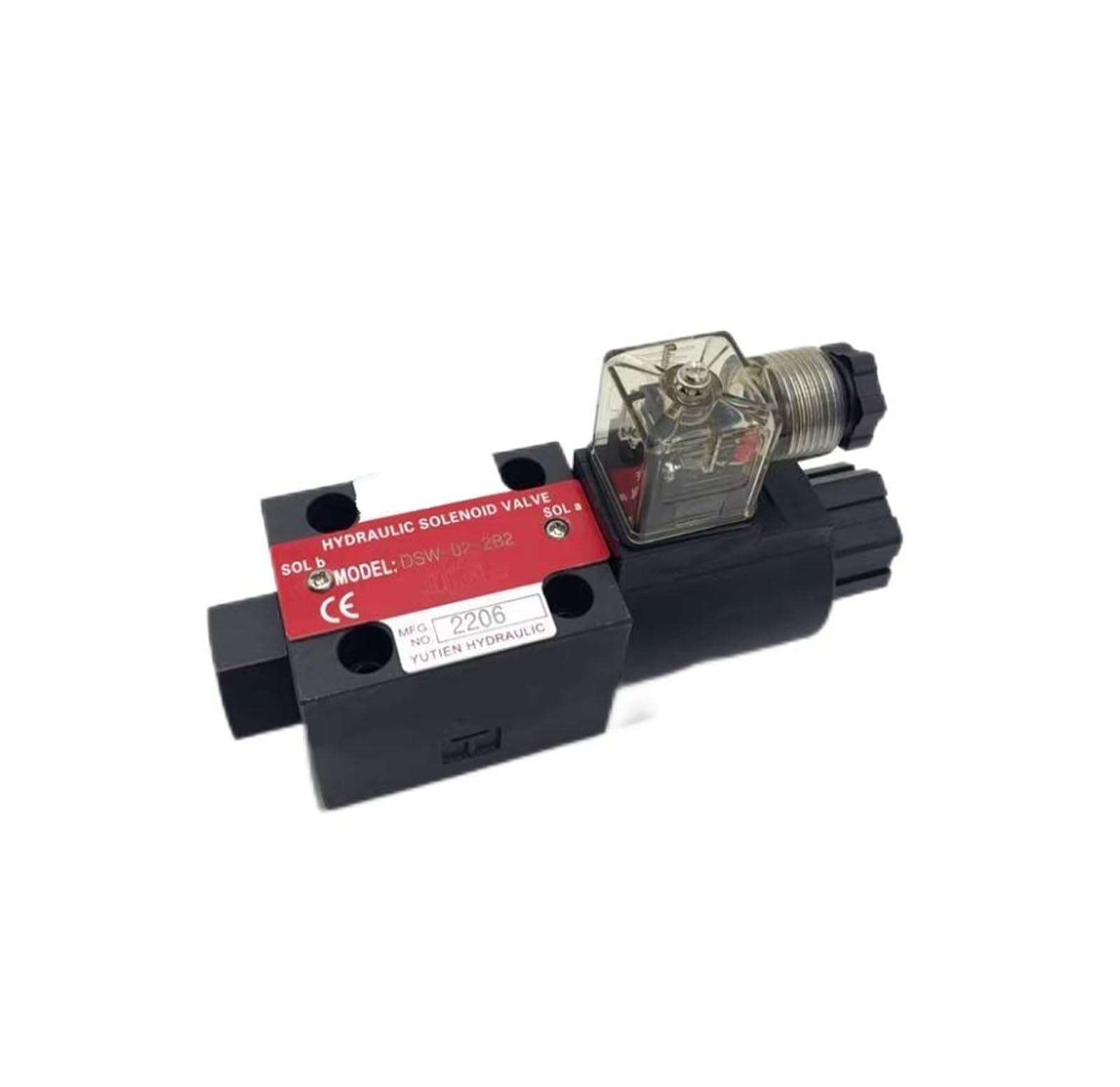 Valve directionnelle électromagnétique DSW-02-3C2 haute précision pour presse
