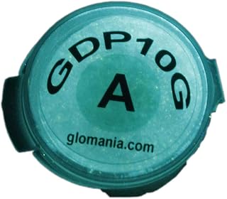 Glow in The Dark Pigment 10 Grams Luminous AQUA, Safe, Non-Toxic, Ideal for Artwork, Nails, Slime, Goo, Resins