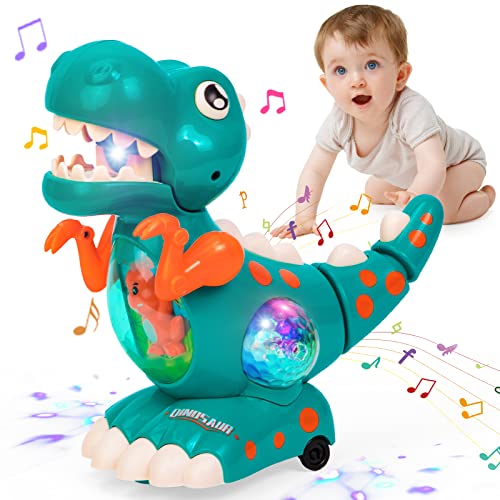 Thedttoy Juguete de bebé de música a partir de 1 año, juguete para niños a partir de 1 2 3 años, juguete para bebés 9 12 18 24 meses, juguete musical con luz, regalo de cumpleaños para niños Cover