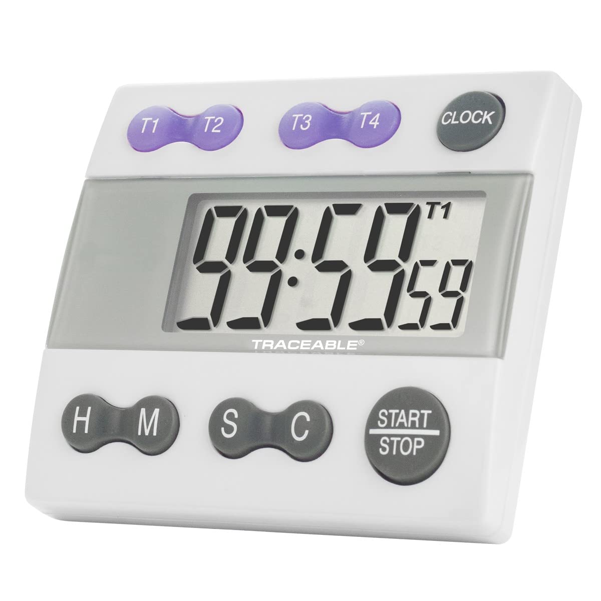 Control Company 5004 temporizador de alarma de cuatro canales rastreable