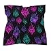 Glowing Neon Goth Flames Silk Like Head Scarf for Women Bandana for Hair Wrapping Fashion Accessory Square Hair Scarves 25