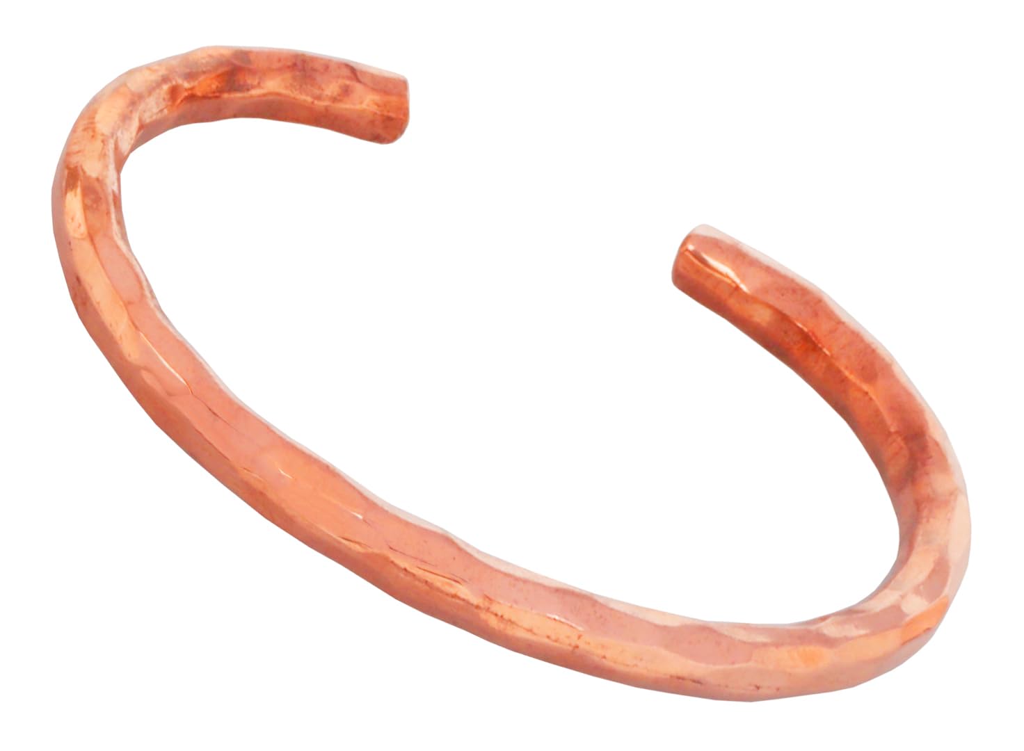 Touchstone Copper Bracelet Tibetan Style. Hand Forged with Solid and high Gauge Pure Copper.