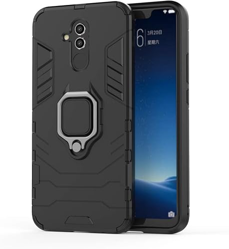 cuzz Custodia Huawei Mate Lite   Film Vetro temperato  Doppio Strato Ibrido Cellulari custodie Design Meccanica Durevole Protezione Silicone Custodie con Huawei Mate Lite Nero 