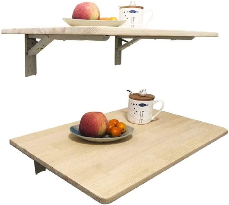 Bureau suspendu d'apprentissage pour enfants en bois pliable 80x40