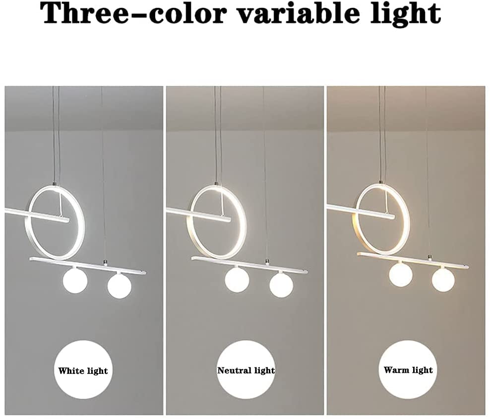 Suspension LED minimaliste moderne au design géométrique pour un intérieur raffiné