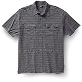 Royal Robbins Men's Breeze Thru Stripe Button Front Top