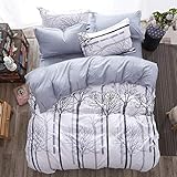 🌴 Decoración perfecta para dormir: la ropa de cama de poliéster es la elección correcta para dormitorios con gusto exigente en la decoración del hogar. Utiliza tu edredón con funda de almohada, la ropa de cama tiene dos lados reversibles para adolescentes y jóvenes. La combinación de colores completa la sensación de lujo perfectamente.