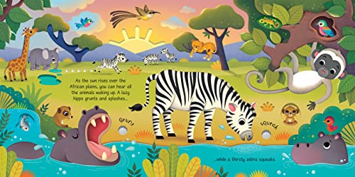 Wild Animals Sound Book: An Interactive Journey Through the World's Wildest Places with Engaging Sounds and Beautiful Illustrations for Young Explorers (Sound Books) - Image 4