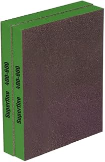Sanding Sponge Sandpaper Assortment, Washable and Reusable Sanding Blocks, Wet/Dry Sandpaper for Wood, Metal, Drywall, Furniture Polishing