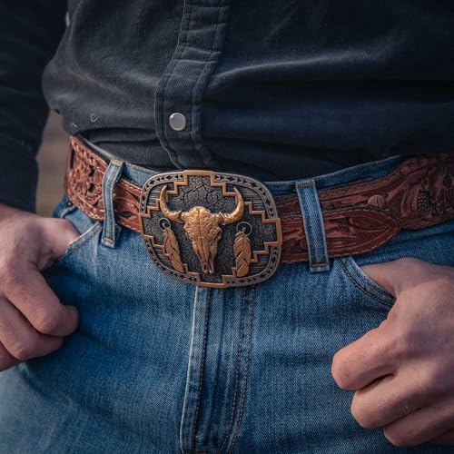 Image of Montana Silversmiths Southwest Series Attitude Western Belt Buckle