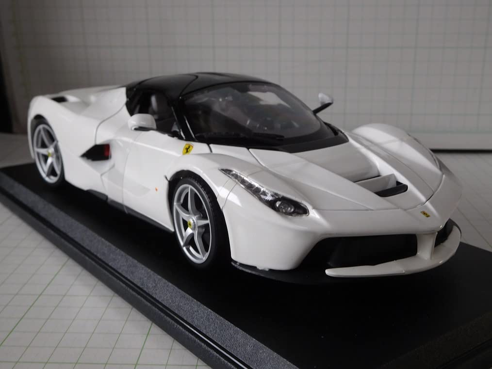 LaFerrari ホワイトモデル マイスト 1/18 Ferrari LaFerrari (Matt Pearl White) [Davis & Giovanni] 1/18