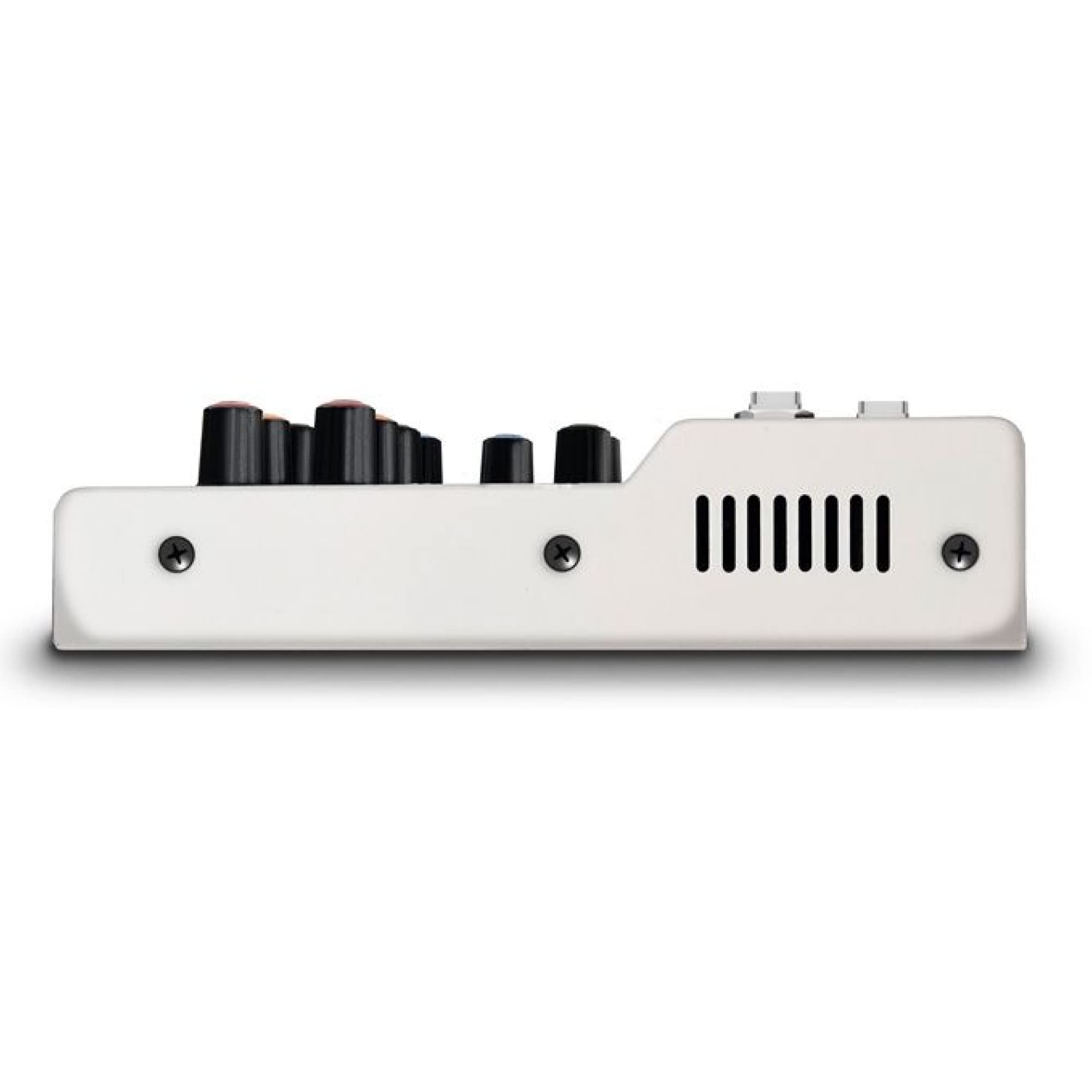 Audibax MG04 Go - Mesa de Mezclas de Sonido - Mezclador de Audio de 4 Canales - Interfaz de Audio USB 2.0 - Entrada para Micrófono - Alimentación de 48 V Phantom Power