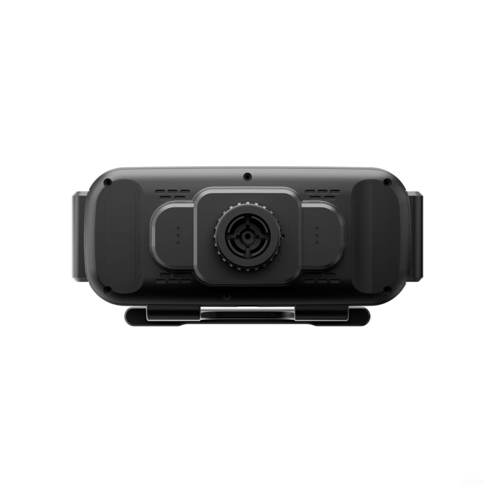 Cargador inalámbrico de coche 15W para Samsung Z Fold y Flip con soporte gris