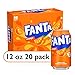 Fanta Orange, 12 fl oz, 20 Pack