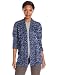 Jason Maxwell Women's Marled High/Low Cardigan Sweater