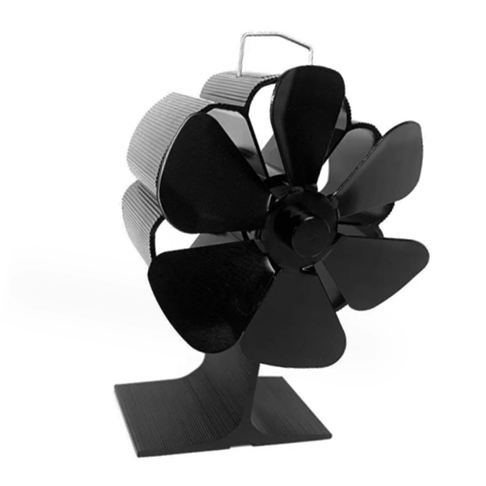 Ventilatore per Caminetto Alimentato a Calore, Distribuzione del Calore Efficiente e Silenziosa in Lega di Alluminio Fino a 482F per Uso in Stufe a Legna e Caminetti