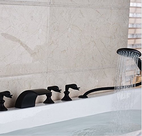 Baignoire mitigeurs avec douchette cascade pour eau précise - 3