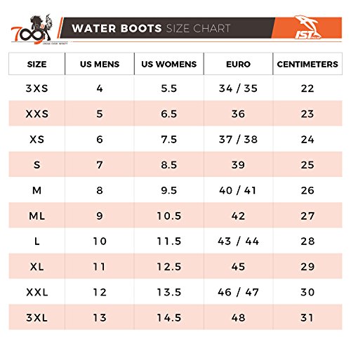 Ist 3Mm Neoprene Dive Booties With Rubber Sole #TOP3