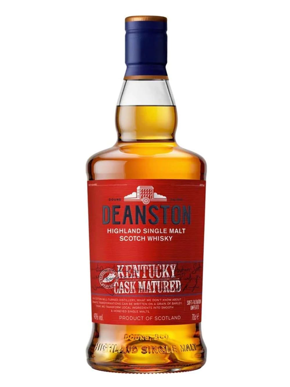 Deanston Kentucky Cask Single Malt Scotch Whisky, 70cl