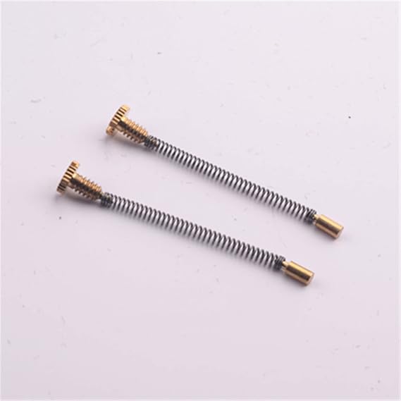 BODYA 2Pcs Lighter Flints Screw Spring with Base Plate for Lighters Replacement Repair Kit Accessories