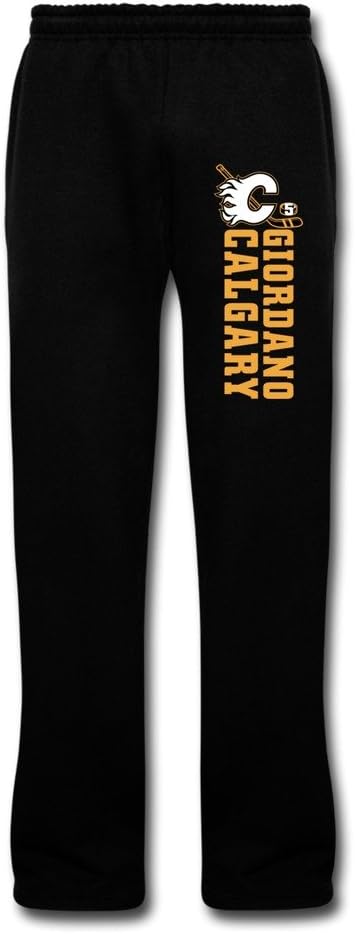 Men's Mark Giordano #5 Pants Black