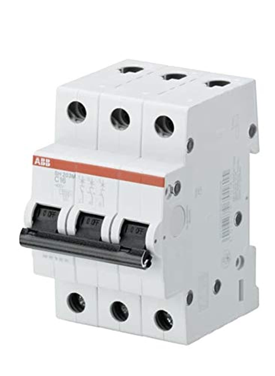 ABB Three pole Miniature Circuit Breaker 40 amp MCB 10KA SH203M-C40 2CDS273011R0404